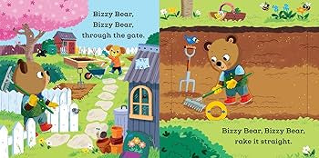 Little Gardener Push Pull Book