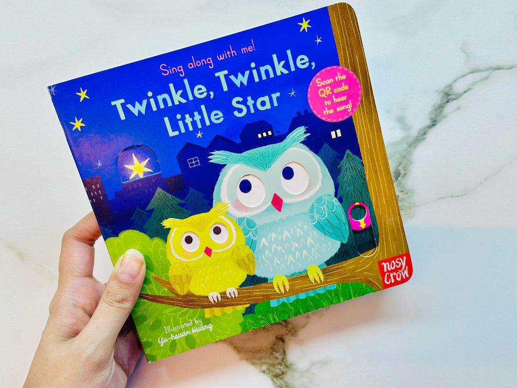 Twinkle Twinkle Little Star Push Pull Book with QR Code to Scan And Sing Along