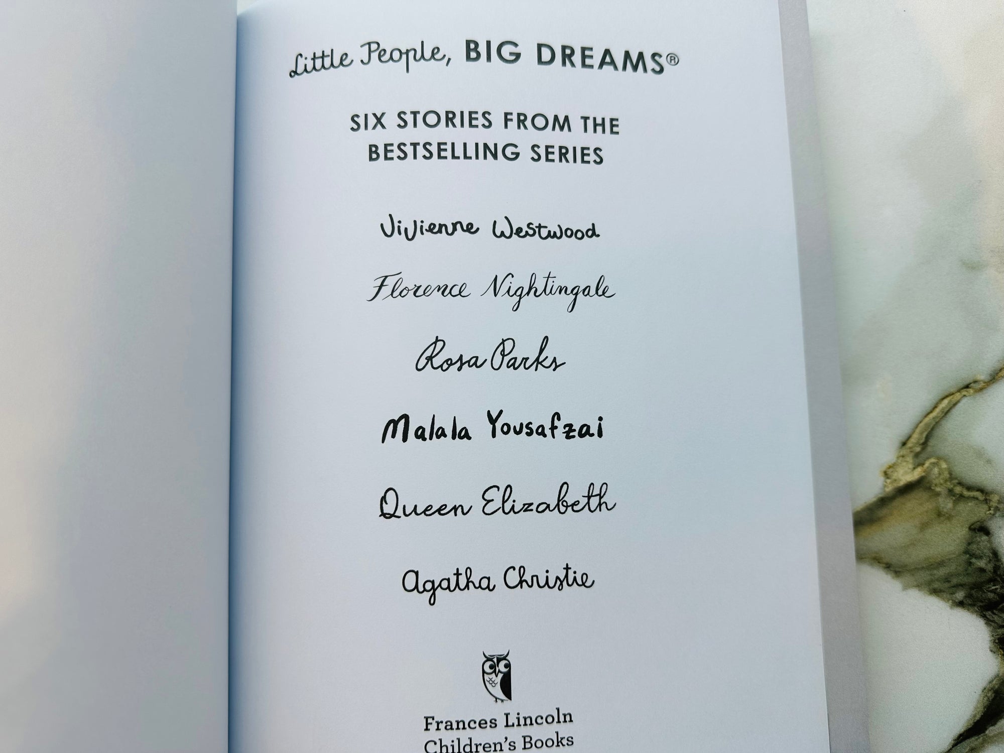 Little People Big Dreams Treasury of 6 stories each