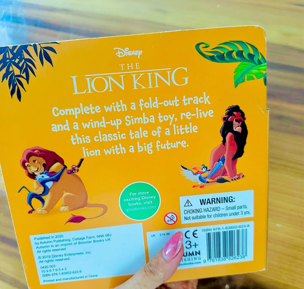 Lion King Story And Toy Book