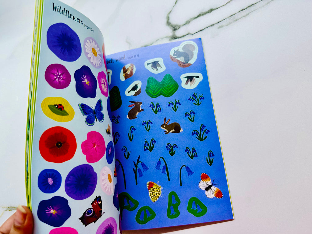 Usborne Little First Flowers Stickers Book