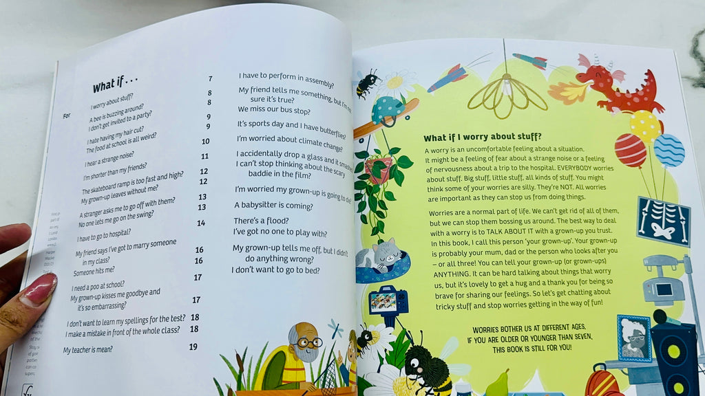 Worries Big And Small For 7 Year Olds