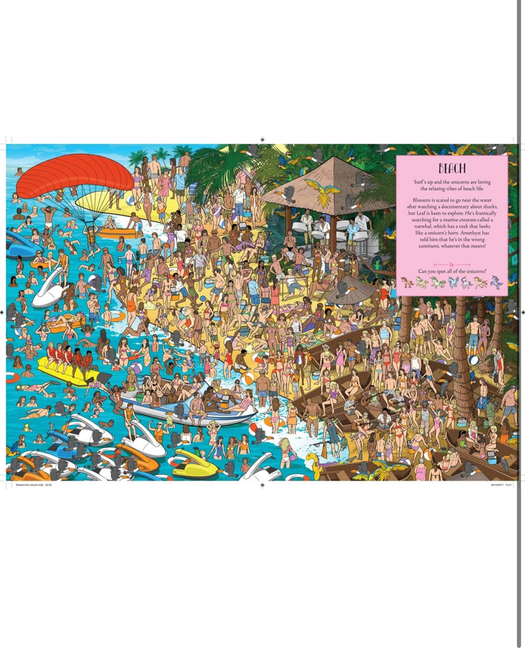 Where’s the Unicorn ? Search and Find Activity Book