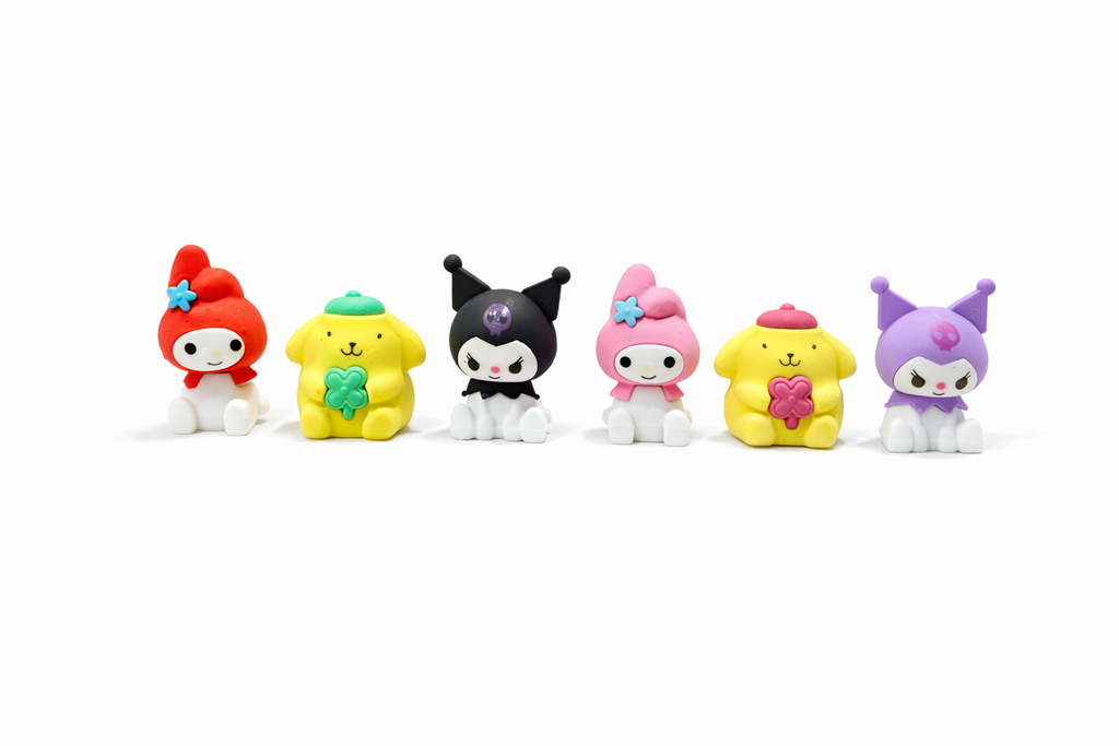 Adorable Sanrio Character Erasers