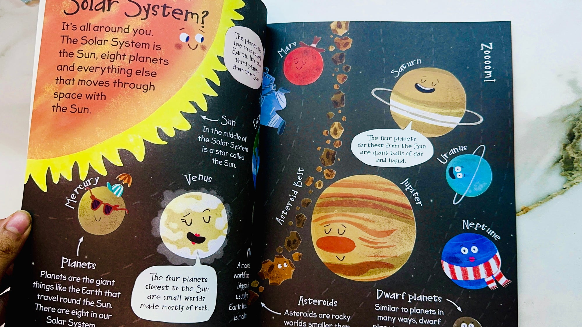 Curious Question and Answers book of the Solar System