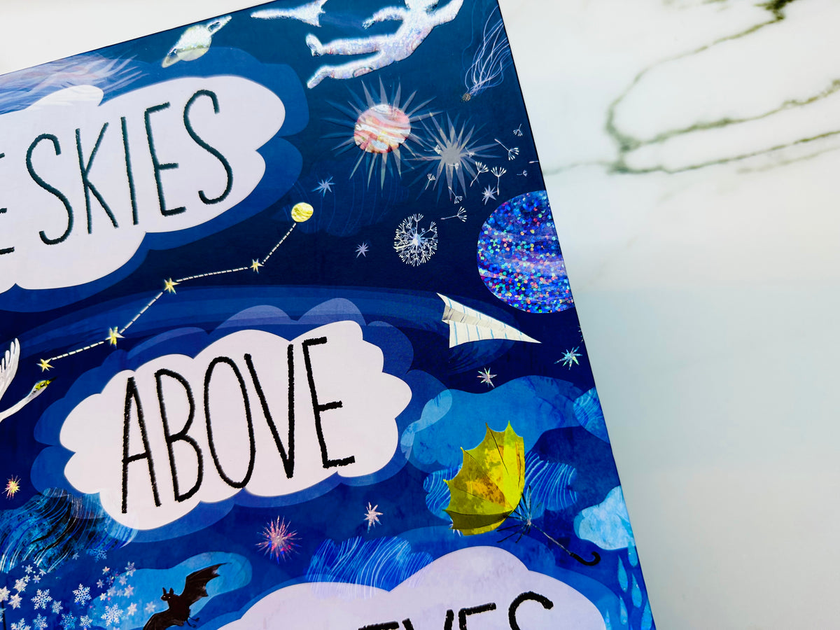 (Look Closer) The Skies Above My Eyes Fold Out Layer Layer Book
