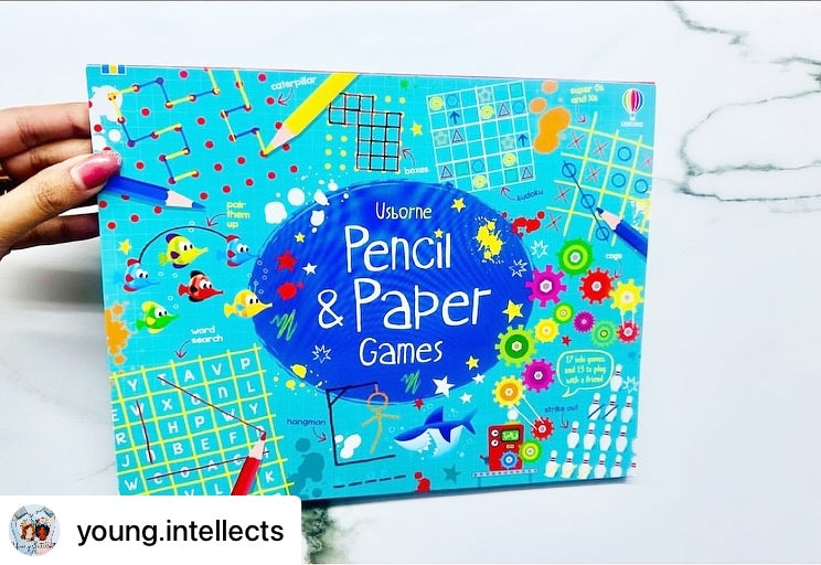 Usborne Pencil & Paper Games