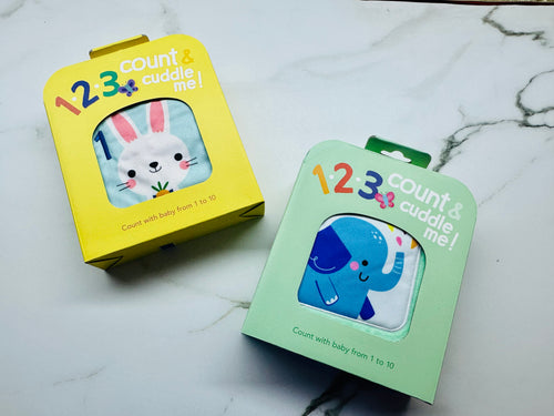 1 2 3 Cuddle Cloth Book : Duck