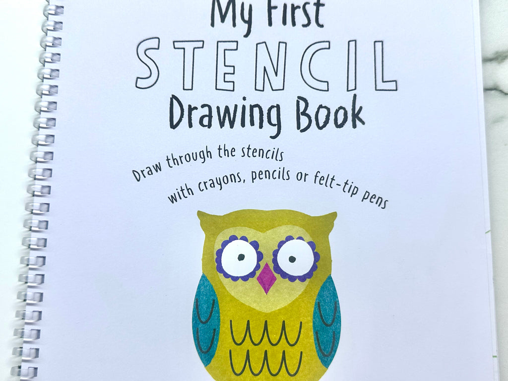 My First Stencil Drawing Book