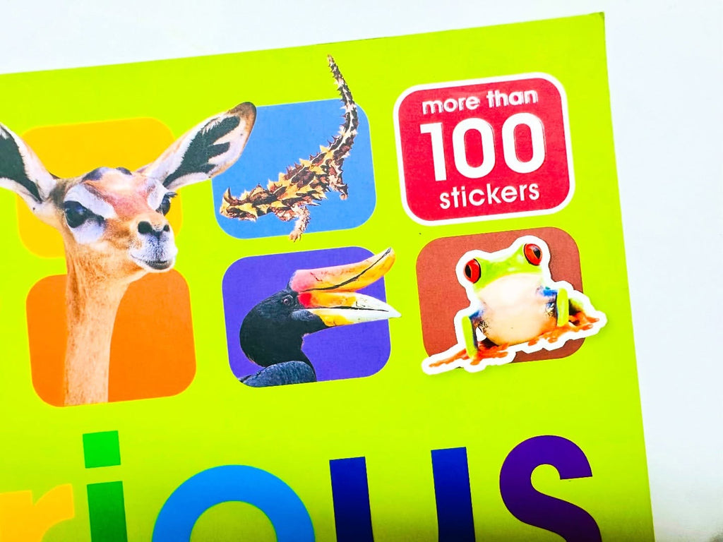 Curious Creatures with Stickers and Activities to make family learning fun