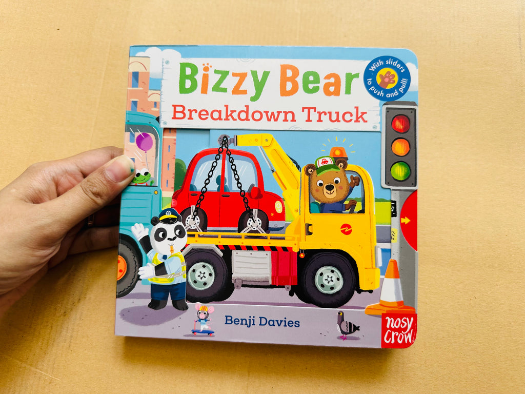 Break Down Truck : Slide , Push , Pull Book