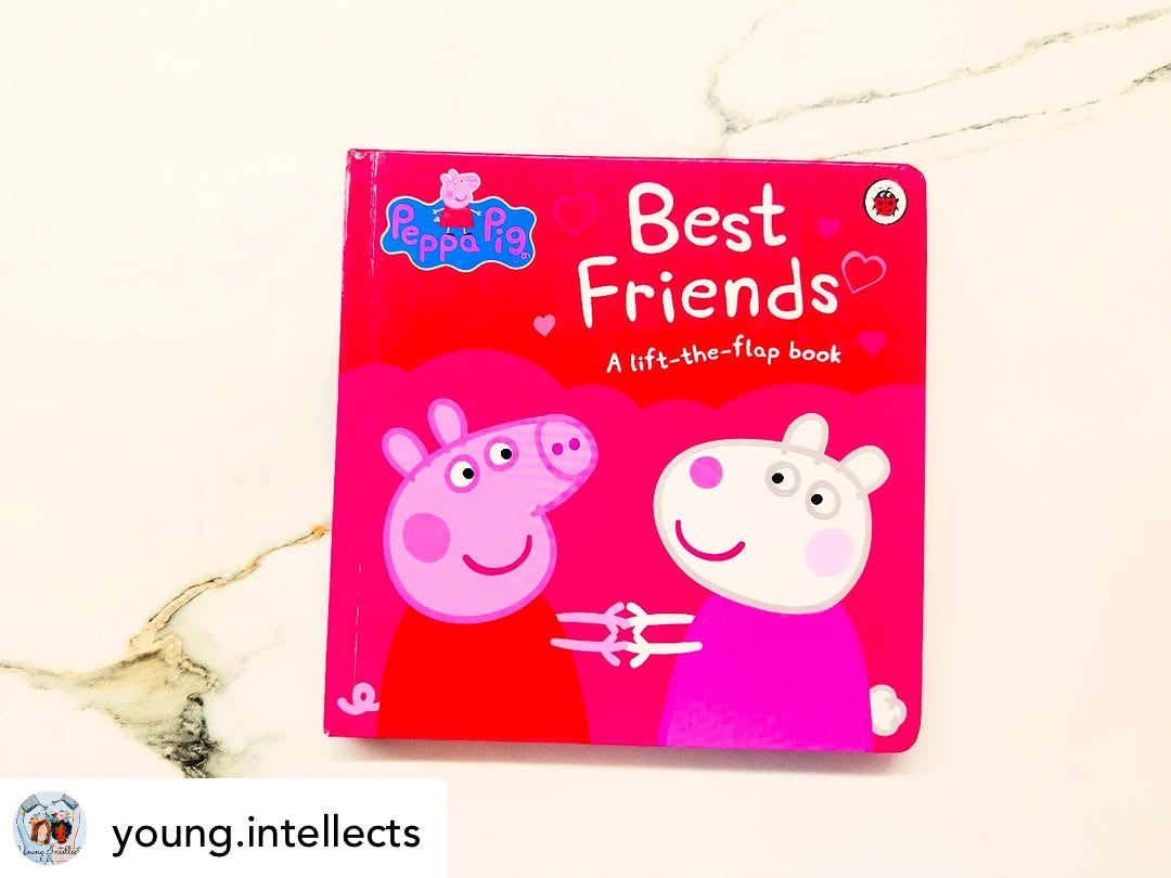 Peppa pig : Best friends lift the flap book