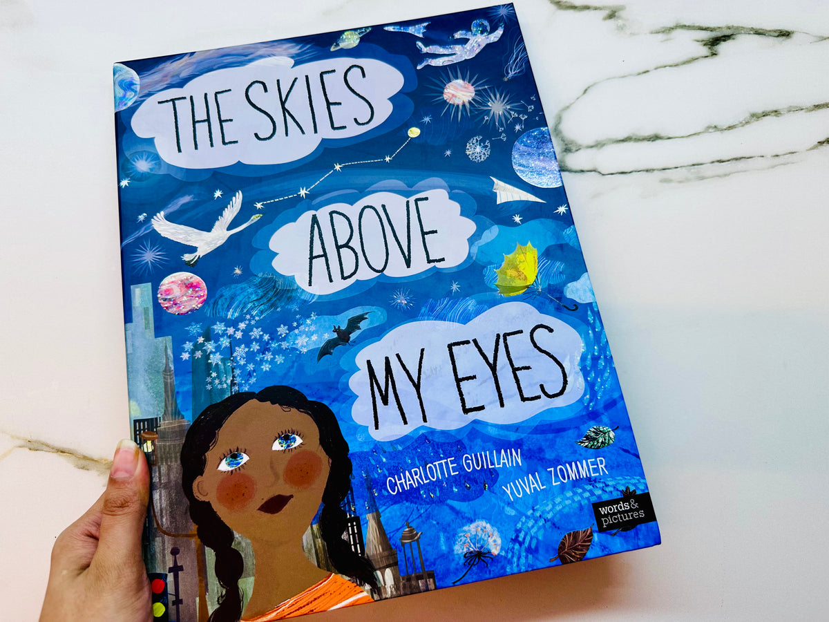 (Look Closer) The Skies Above My Eyes Fold Out Layer Layer Book