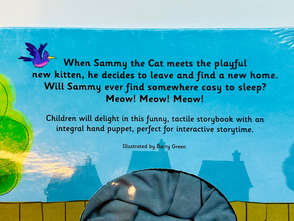Sammy Cat Leaves Home Hand Puppet Book