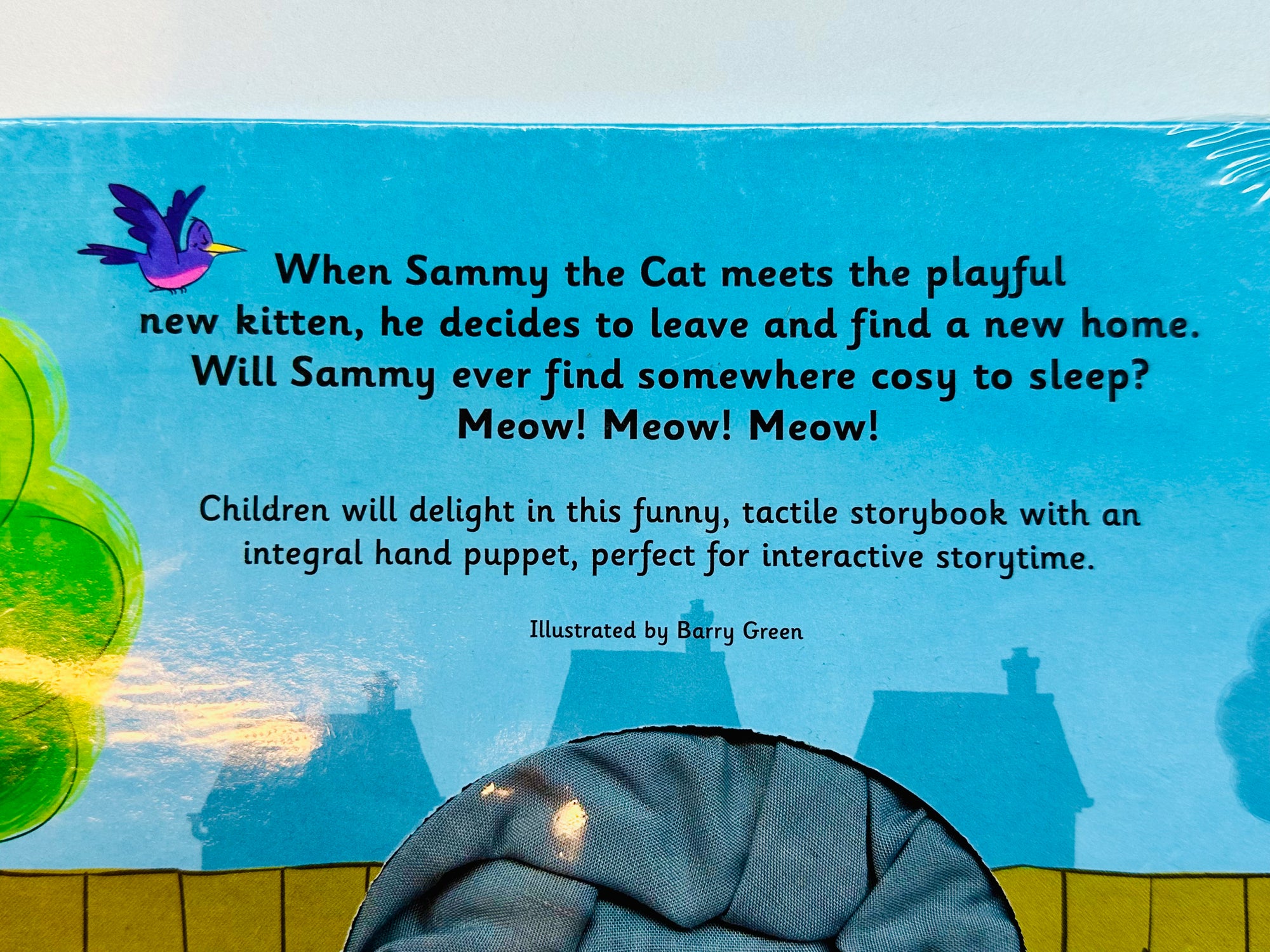 Sammy Cat Leaves Home Hand Puppet Book