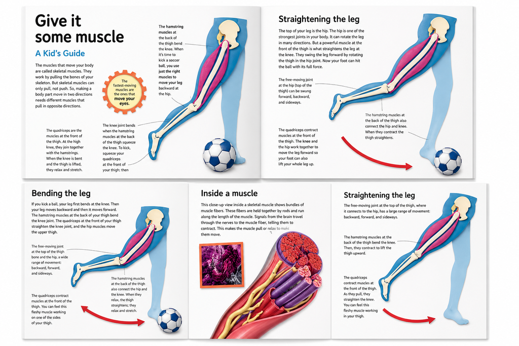 My Amazing Body Machine: A Colourful Visual Guide To How your Body Works