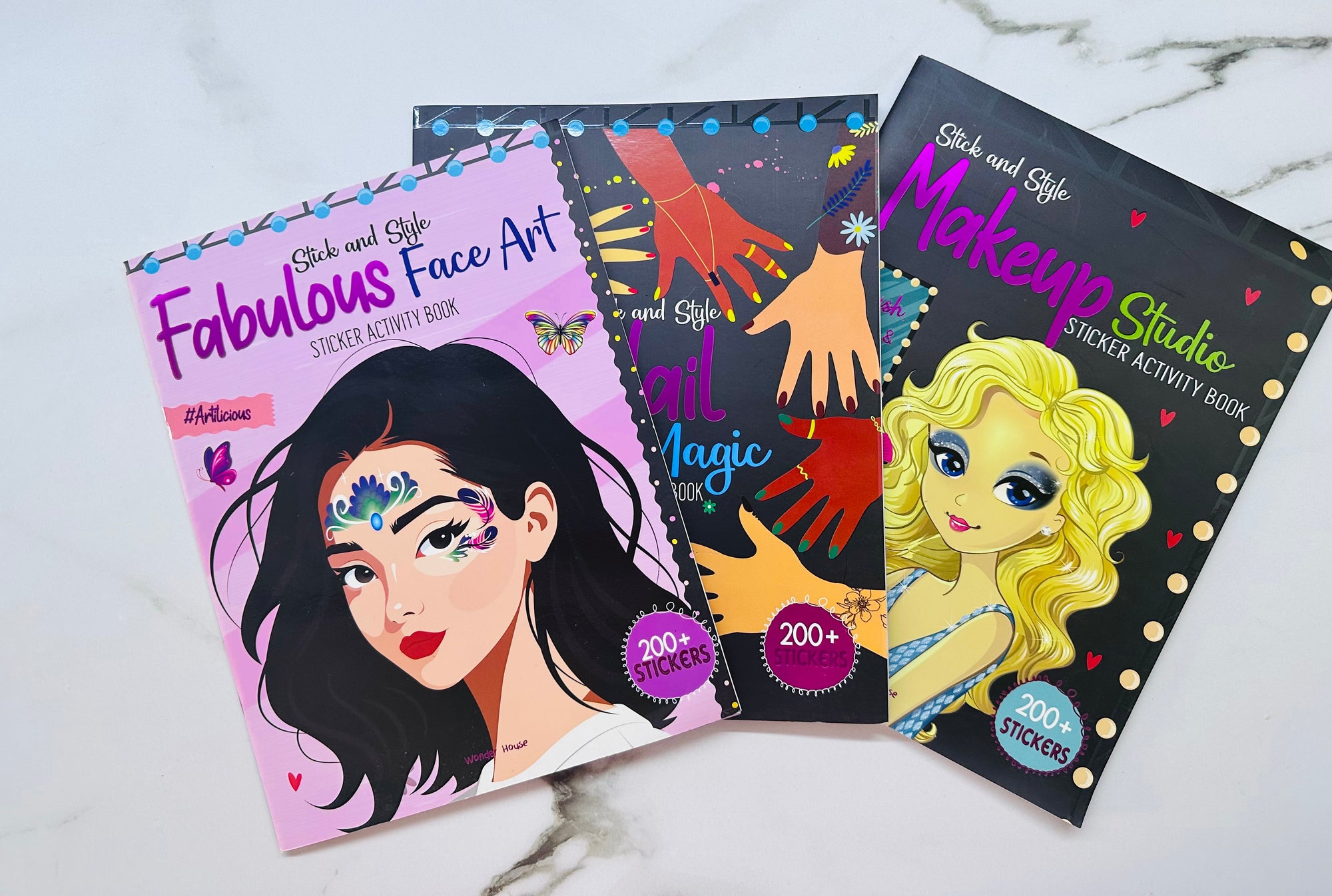 Makeup Magic Sticker Book