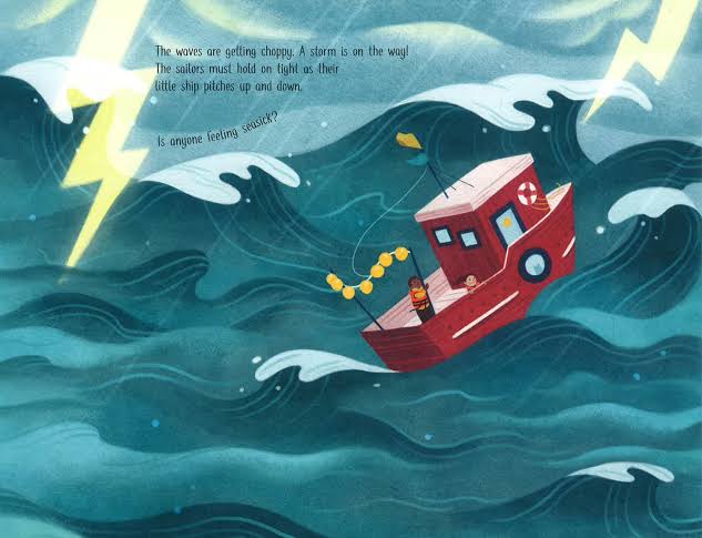 Fold Out Pages Book : What does a Ship See?