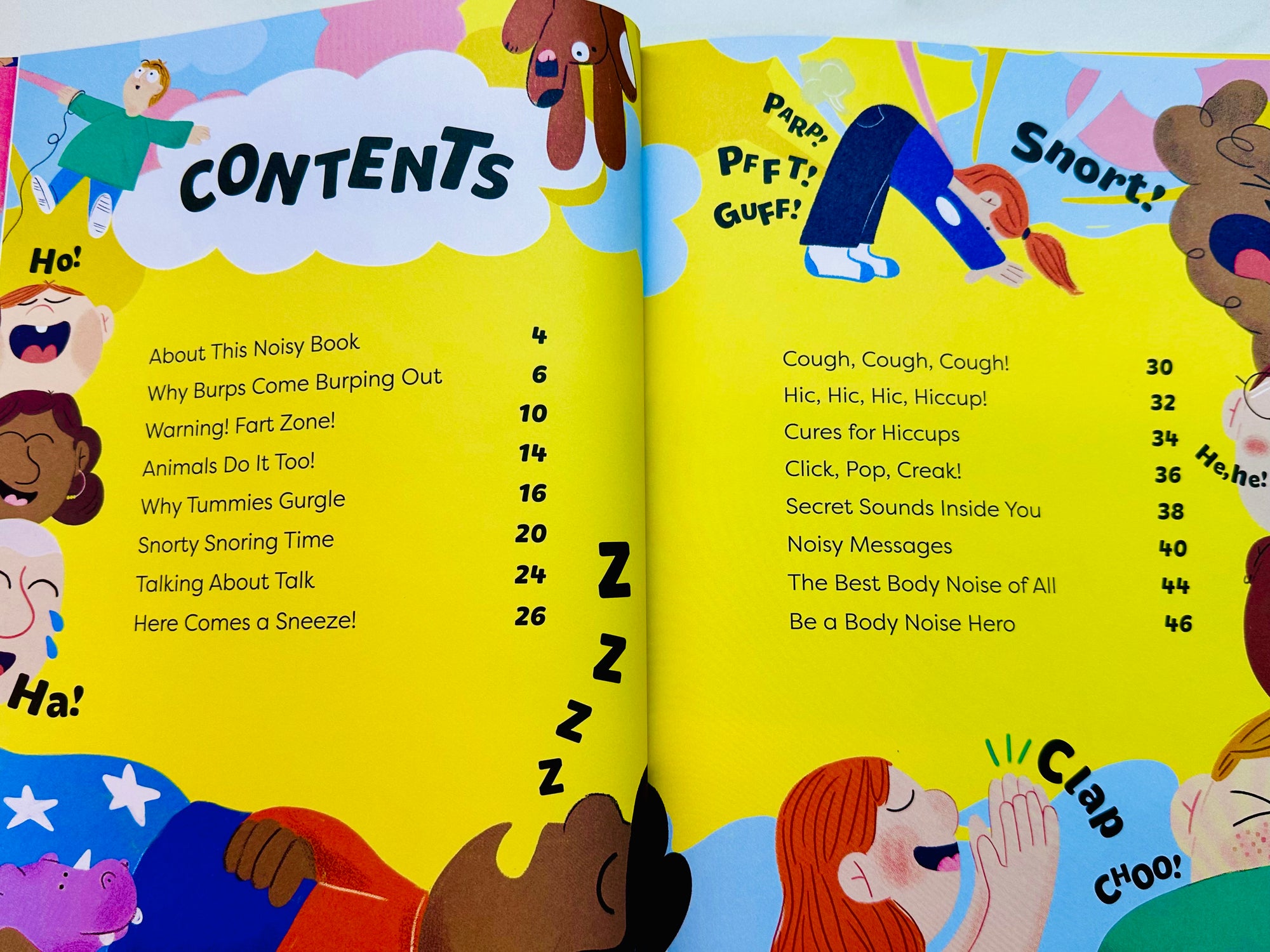 Snore Sneeze Burp! A Book Full Of Body Noises.