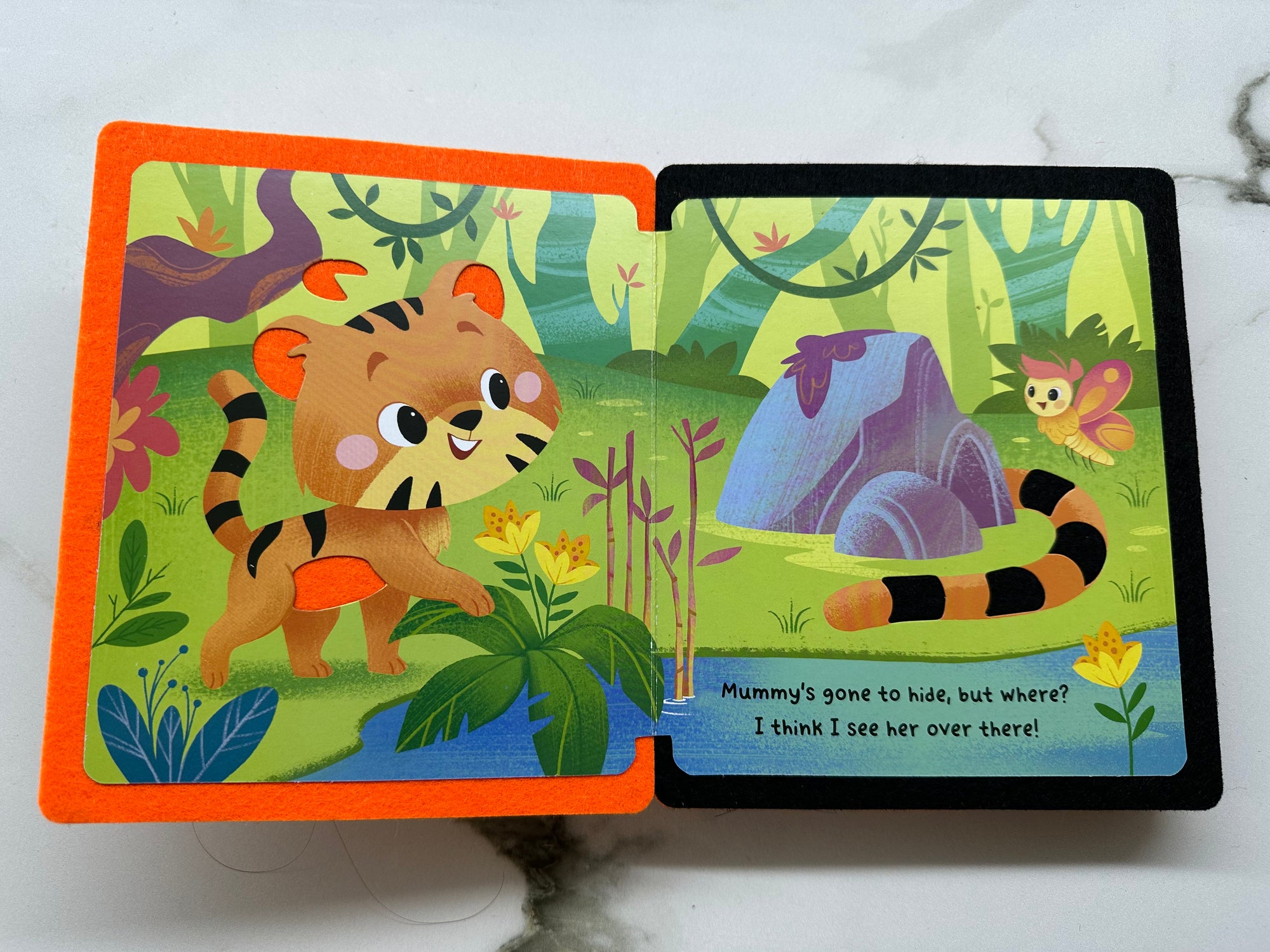 Tiger Felt Book : A Feely Story