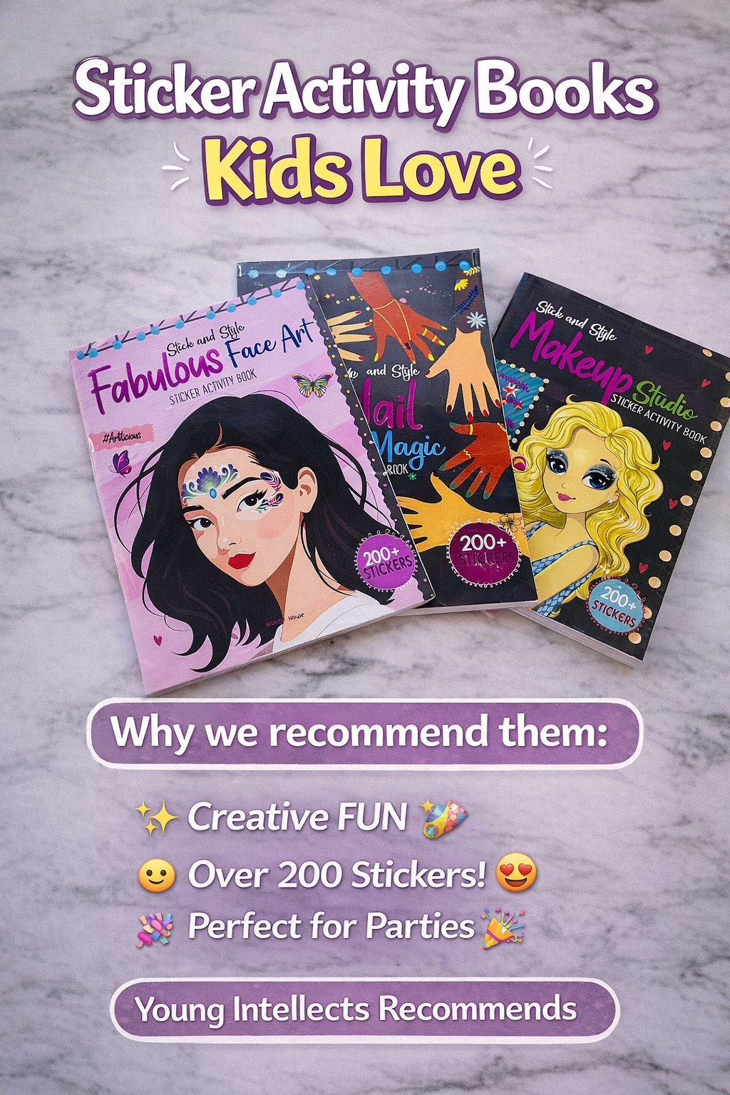 Makeup Magic Sticker Book