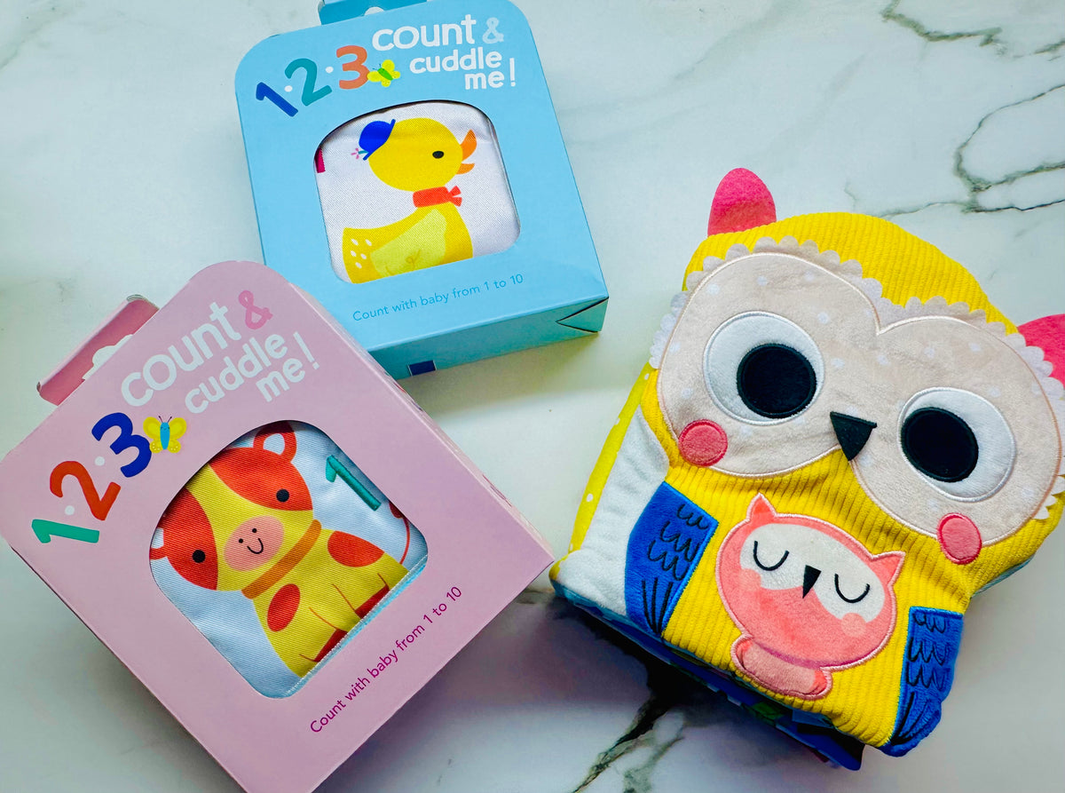 1 2 3 Cuddle Cloth Book : Duck