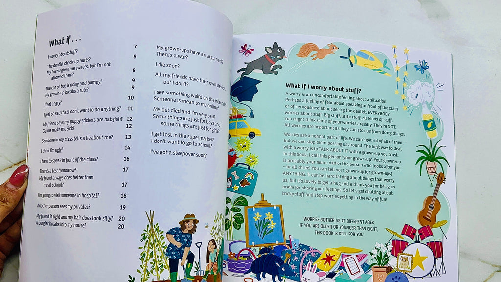 Worries Big and Small For 8 Year Old