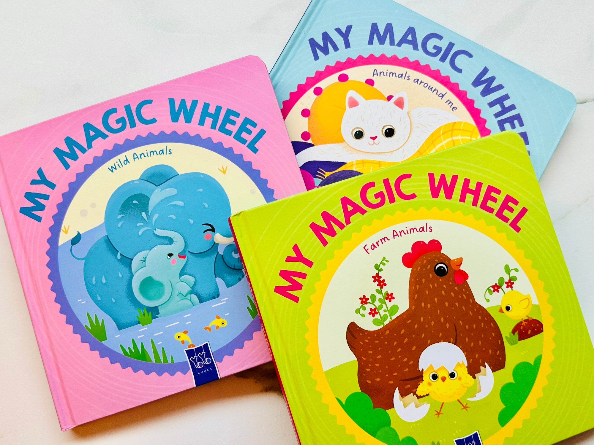 Turn The Wheel and Meet the Families : Animals Around Me