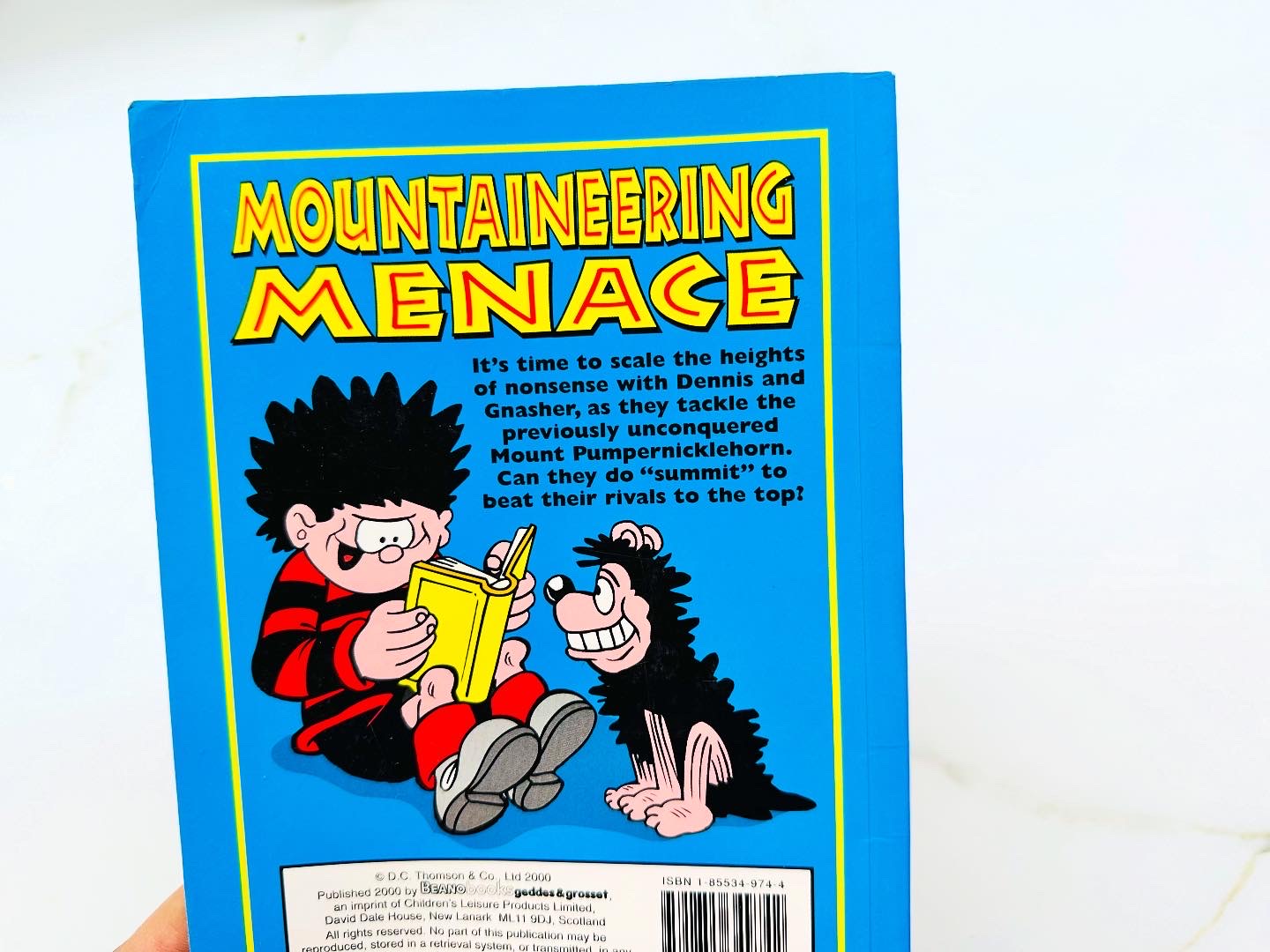 Dennis and Gnasher : Mountaineering Menace