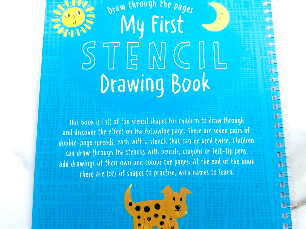 My First Stencil Drawing Book