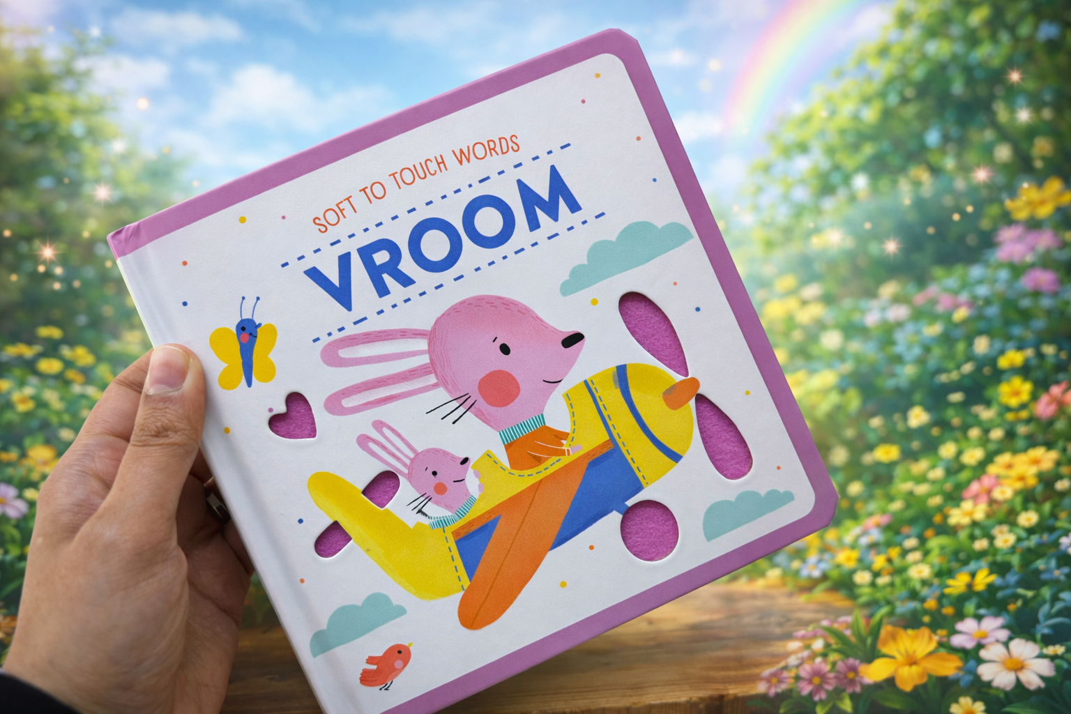 Vroom Felt Soft to touch Book
