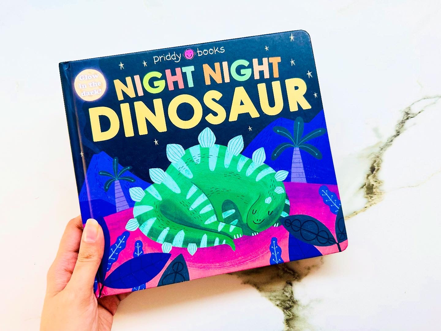 Night night dinosaurs glow in the dark book