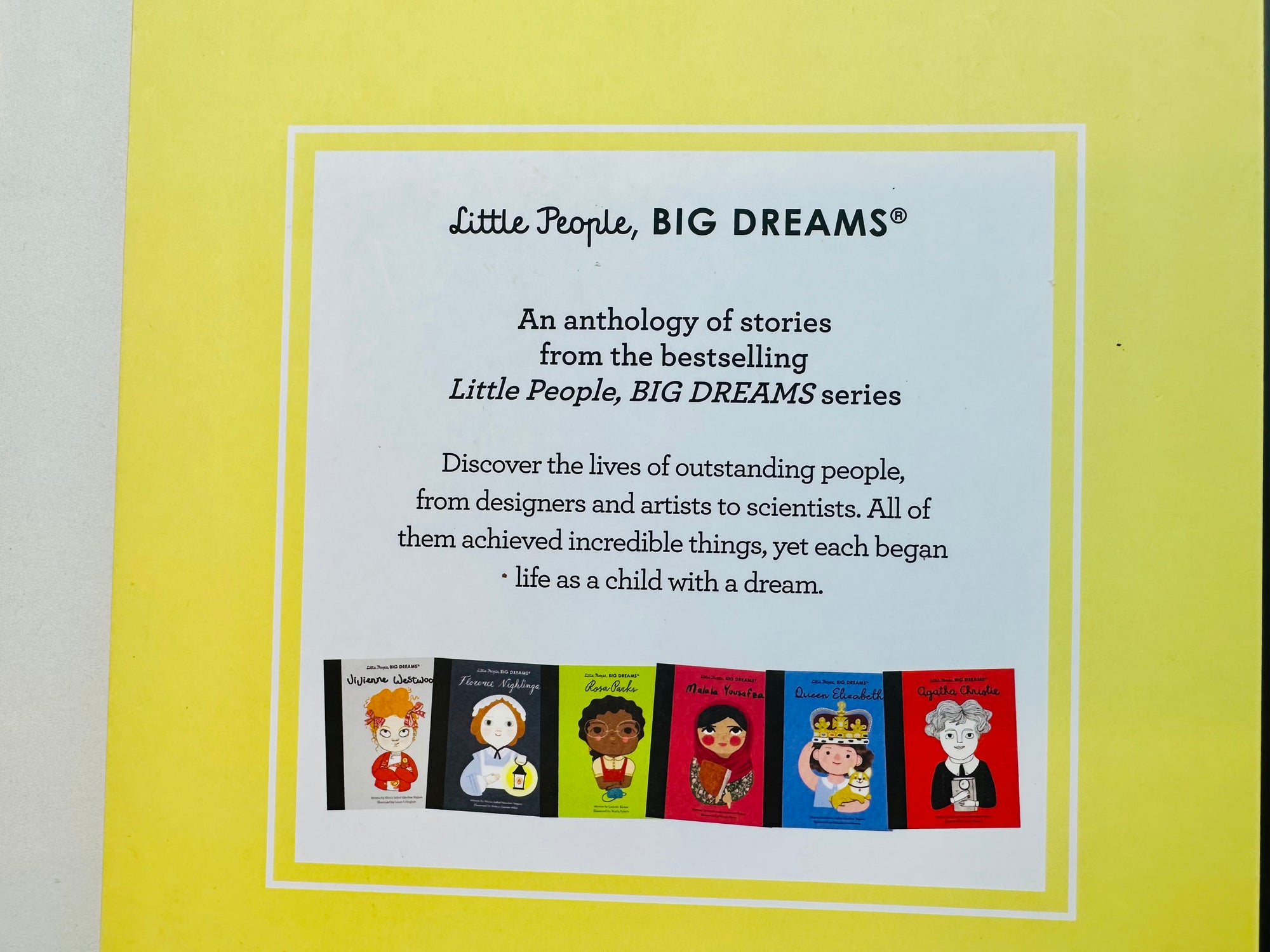 Little People Big Dreams Treasury of 6 stories each