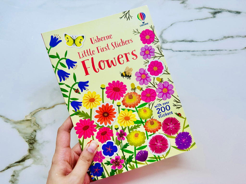 Usborne Little First Flowers Stickers Book