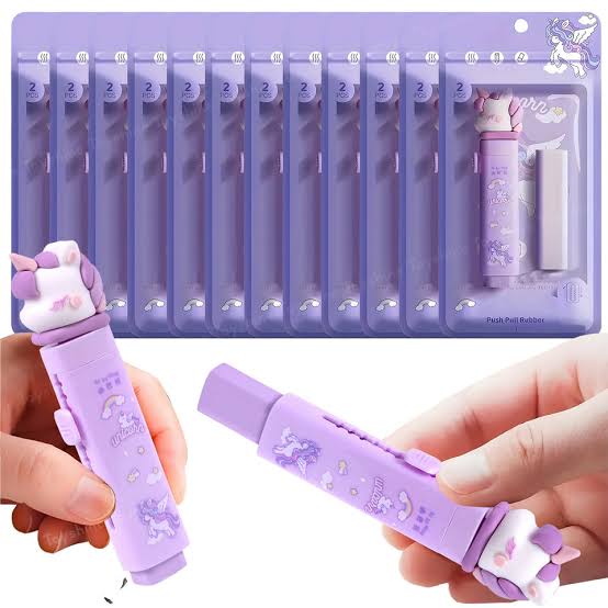 Unicorn Eraser with Extra Refill