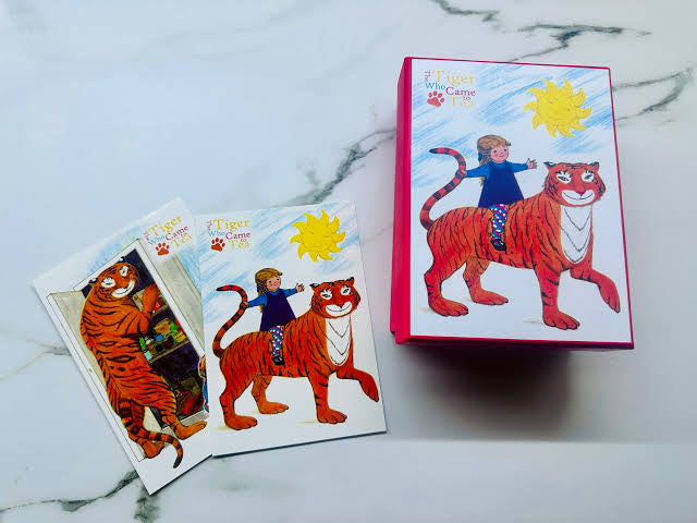 Seasons Greeting Cards : The tiger who came to tea