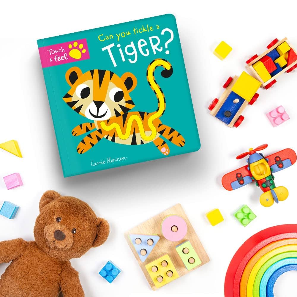 Can you tickle tiger ? Touch and feel book