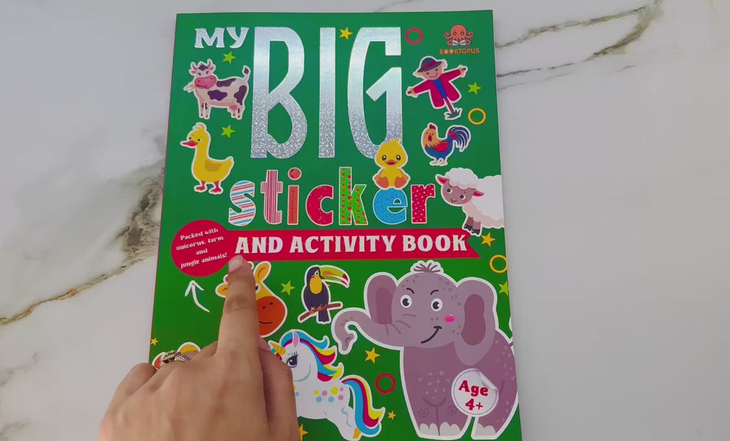 Big Sticker and Activity Book