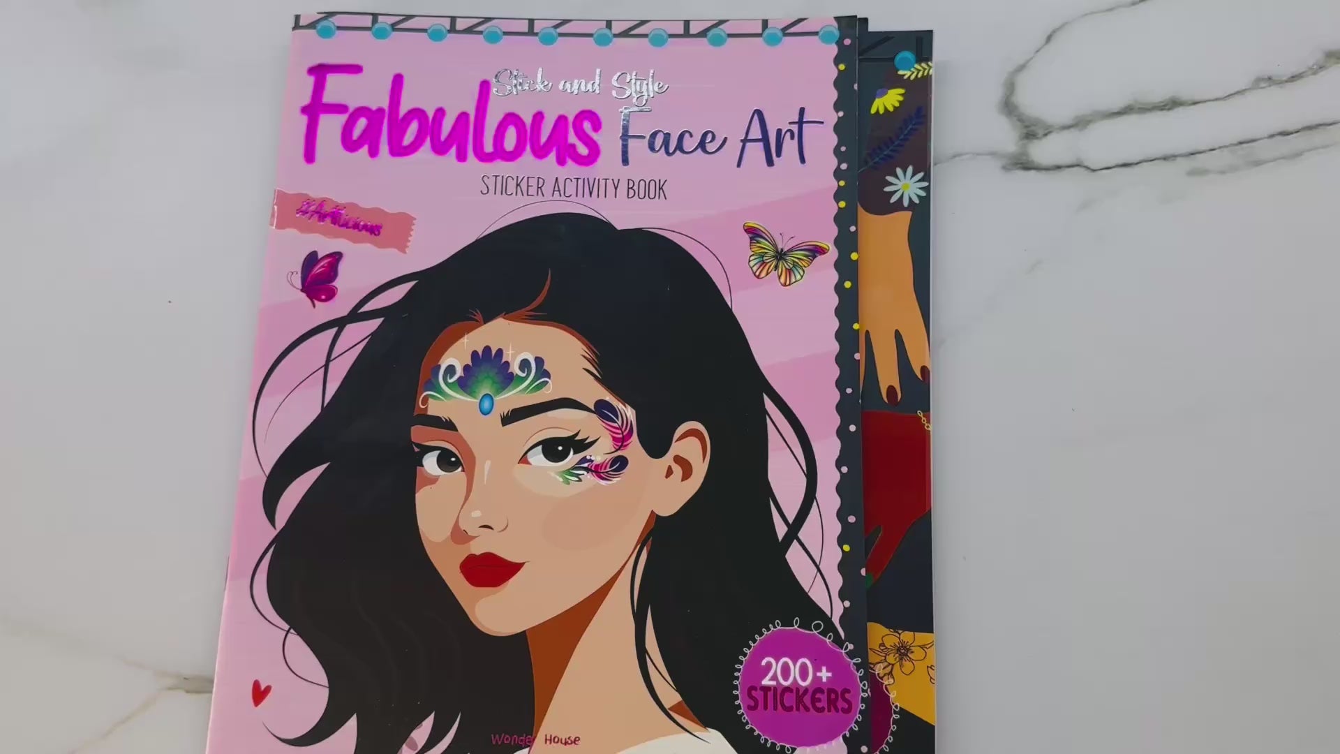 Makeup Magic Sticker Book